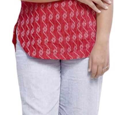 Casual Cotton Printed Tunic Top for Womens Short Kurti Ethnic Print