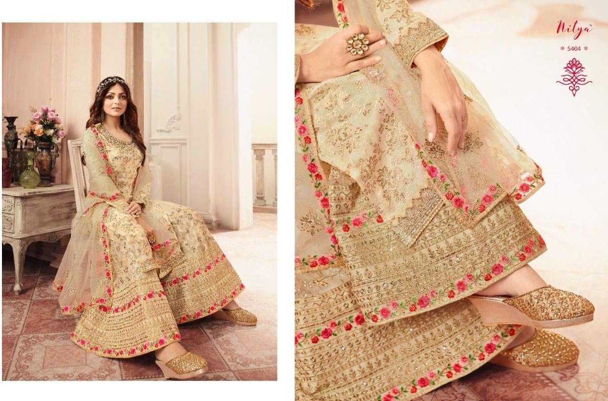 Delisa Indian/Pakisatni Party/Wedding wear Readymade Salwar Kameez/Salwar Suit for Women Lavana - Image 4