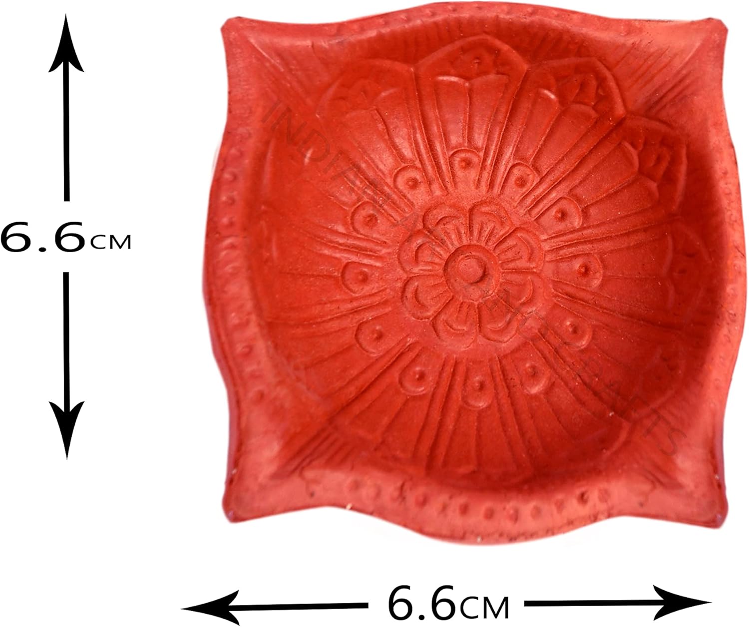 Handmade Clay Diya 1 Pc Set chamuhk chamukha Designer earthren Matki Clay Diya Four mukh mukhi batti Diya Oil lamp Traditional Terracotta Diya for Diwali Deepawali Decoration Indian Housewarming Gift - Image 2