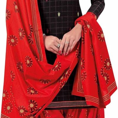 Miraan Cotton Printed Readymade Salwar Suit For Women