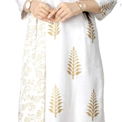 Chandrakala Kurti Palazzo Pant with Dupatta Suit Set for Women (K176-P)