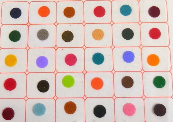 720 Bindi Count Multi Color Multi Size Polka Dots Indian Daily Use or Craft Work Bindi (Multicolored) - Image 4