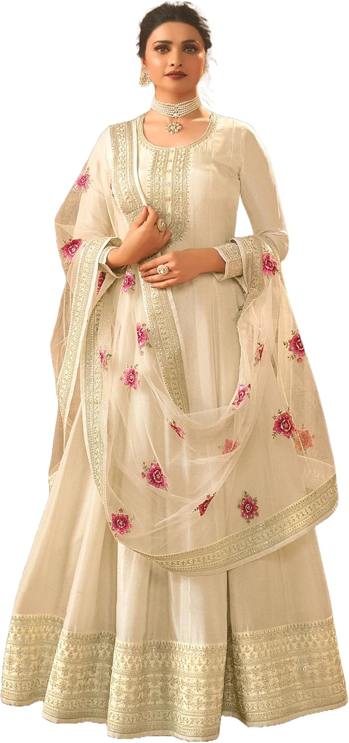 Delisa Fashion New Indian Pakistani Salwar Kameez Dress Anarkali Gown Suit Set ready to wear for Women with dupatta-63691