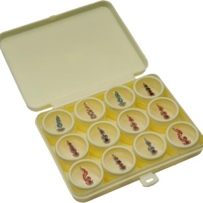 Bindi Set of 12 Bindi Colorful Indian Bindis for Forhead Designer Bindi face Jewels Forehead Tika Multicolored Round Stone Bindi for Women New Year Gifts
