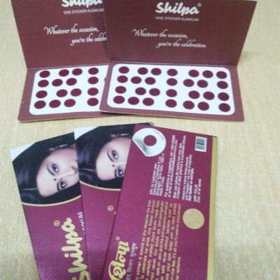 shilpa Bindi (Size no 4 - Pack of 5 by ATCUSA)