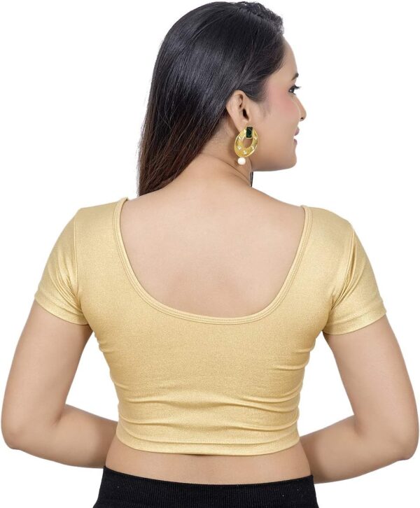 Women’s Stretchable Saree Blouse - Indian Saree Blouse for Women Readymade - Image 4