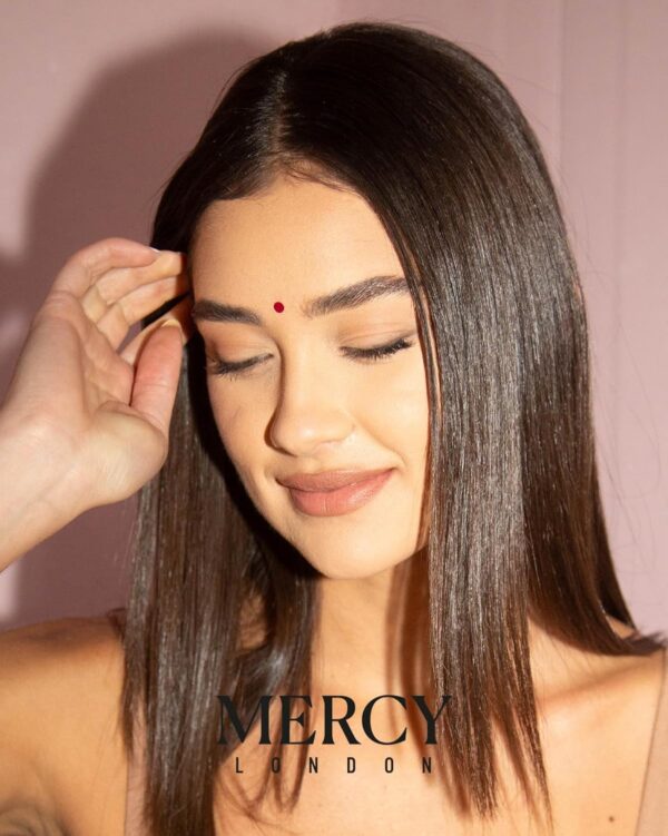 Avantika Bindi by MERCY LONDON Crystal Indian Bindi Face Jewels Gold Multi Packet - Image 4