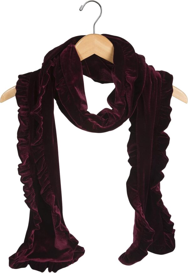 Pavilion Gift Company womens Ruffled Scarf - Image 2