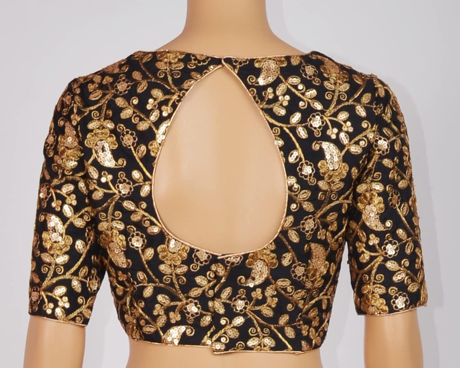 Chandrakala Embroidered Blouses for Women Sarees,Readymade (B187-P) - Image 4