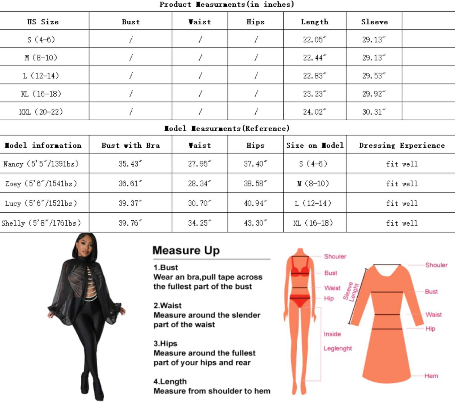 Sexy Tops for Women Party Club Night Batwing Sleeve Chiffon Sheer Self Tie Back Front Open Women Shirts Casual Summer - Image 7