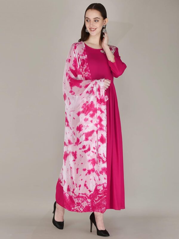 AnjuShree Choice Women Indian Top Cotton Kurti Palazzo pant for women Tunic top - Image 3