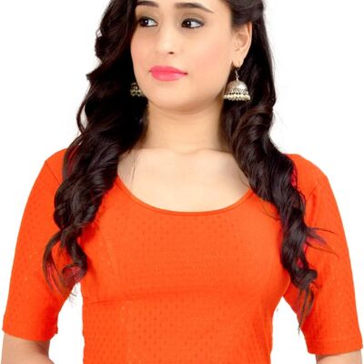 Chandrakala Readymade Blouses for Women Sarees,Stretchable (B179)