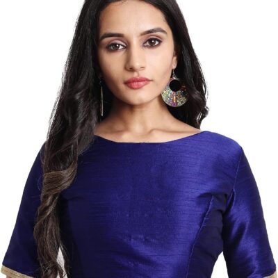 Readymade Indian Party Wear Bollywood Style Crop Top Choli Saree Blouse for Women