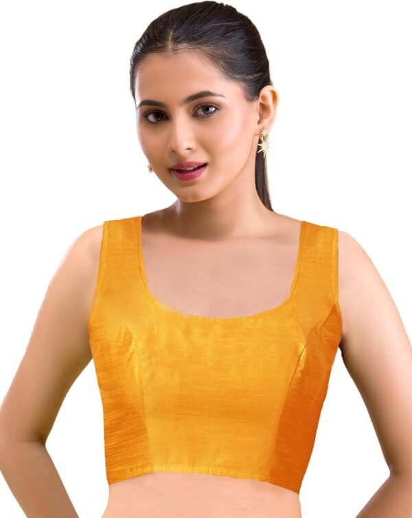 Chandrakala Backless Blouses for Women Sarees,Readymade (B208-P) - Image 2