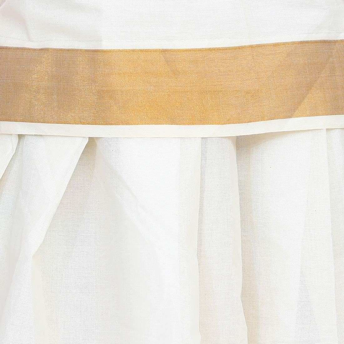 Traditional Silk lehanga Choli South Indian Pavadai - Half Sleeves - Pavda Pattu Choli for Baby Girls & Kids - Image 3