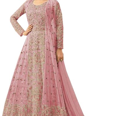 Delisa Indian/Pakistani Bollywood Party Wear Long Anarkali Gown for Womens LT NNew