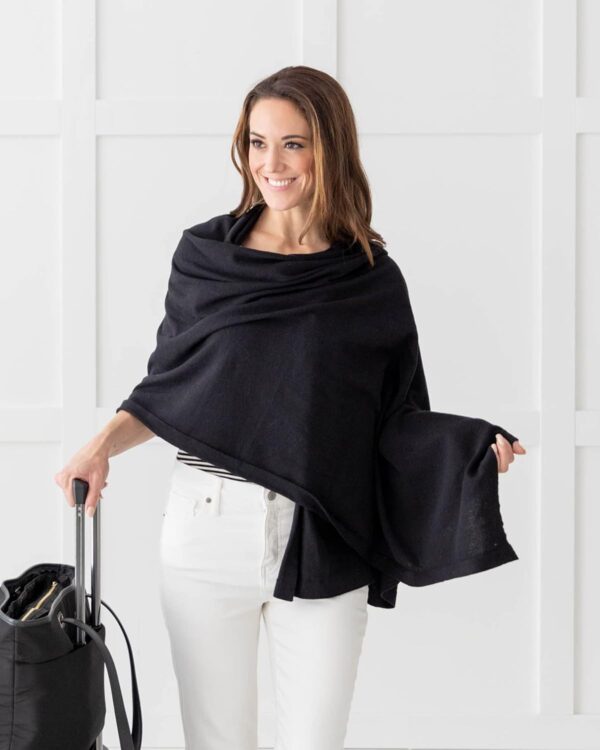 zestt Dreamsoft Travel Scarf, Wrap and Shawl for Women, Organic Cotton - Image 3