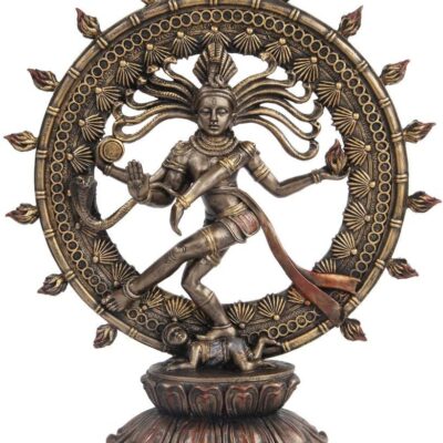 Pacific Giftware Hindu Shiva Nataraja Dancing Statue Bronze Finished