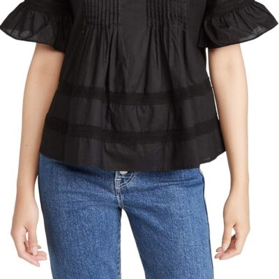 English Factory Women's Lace Blouse