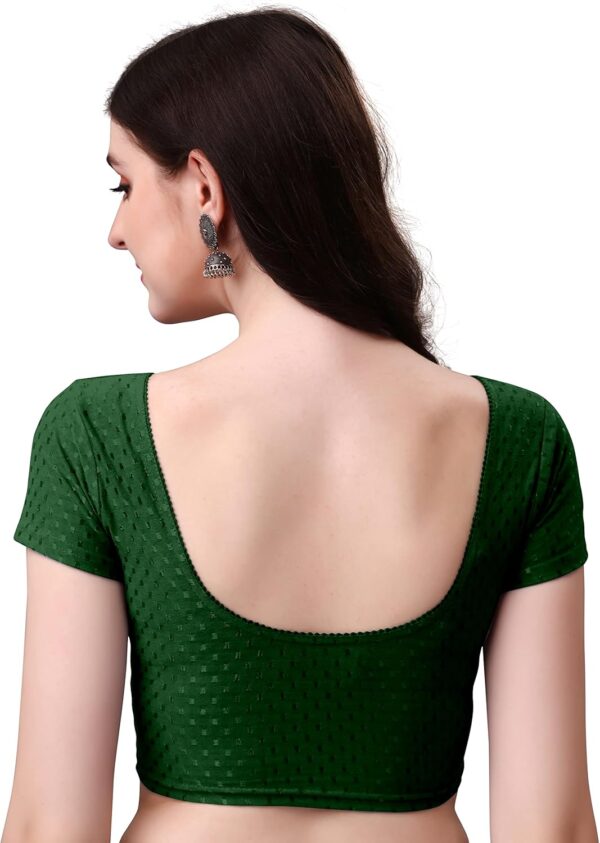 Women's Round Neck Short Sleeve Blouse - Image 7