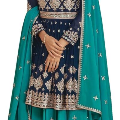 Stitched Gorgeous Bridal Wear Indian Pakistani Skirt Designer Shalwar Kameez Lengha Dupatta Suits