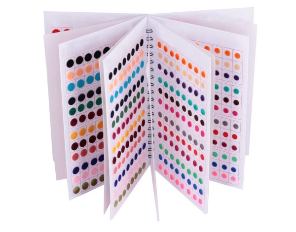 VAMA Premium Velvet Multicolor Forehead Stickers Bindiya Bindis Bollywood Bindi Booklet for Women (Pack of 948 - Bindi Book)