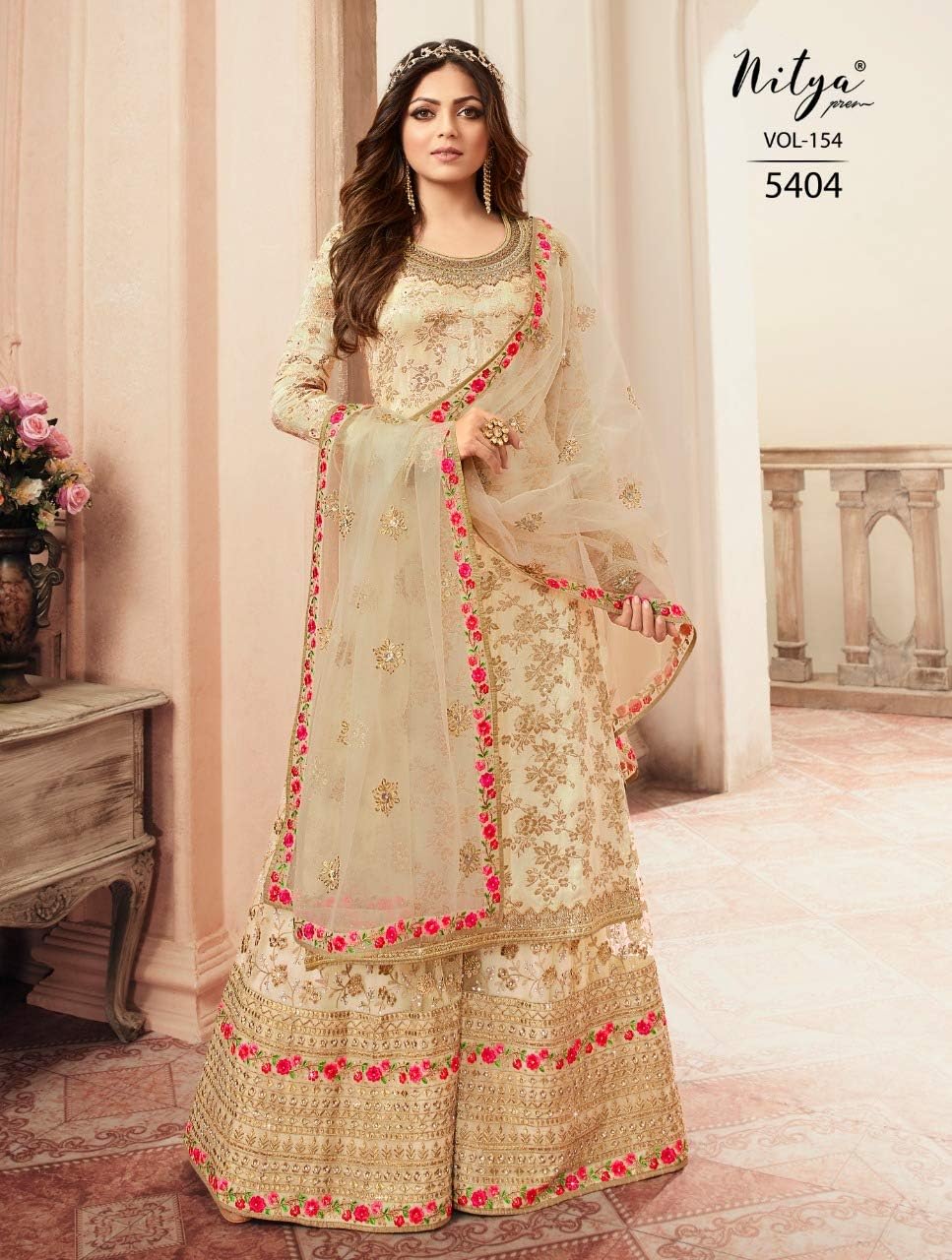 Delisa Indian/Pakisatni Party/Wedding wear Readymade Salwar Kameez/Salwar Suit for Women Lavana - Image 3