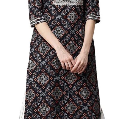 Indian Kurti for Womens With Palazzo | Partywear Rayon Embroidered Dress Kurtis Kurta For Women Tops