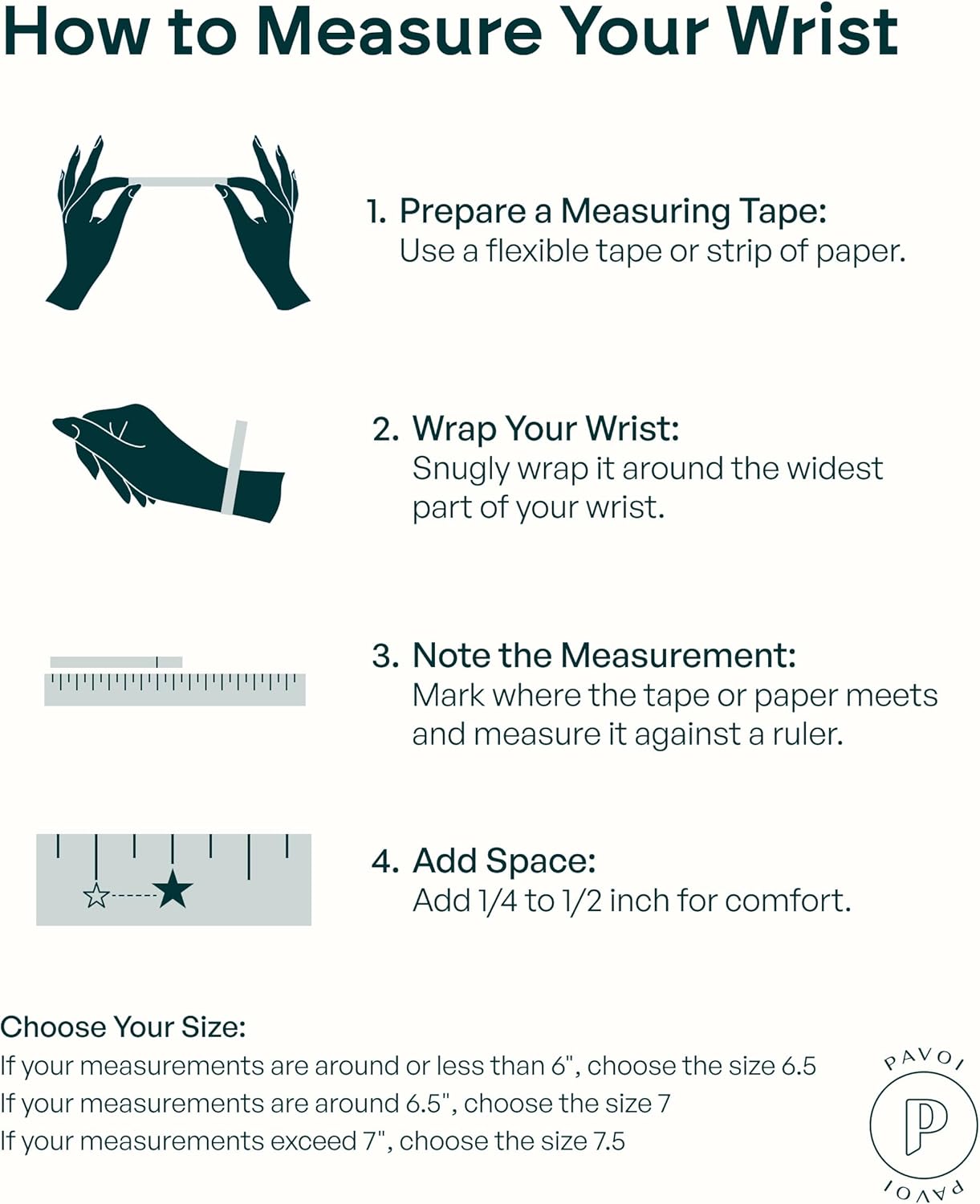 PAVOI 14K Gold Plated Cubic Zirconia Classic Tennis Bracelet | Gold Bracelets for Women | 4mm CZ, Size 6.5-7.5 Inch - Image 5