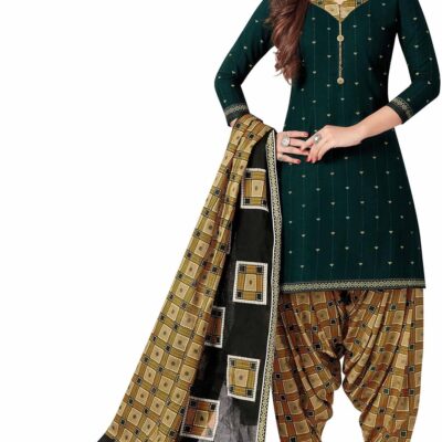 Miraan Cotton Printed Readymade Salwar Suit For Women (BANDCOLOR8023)