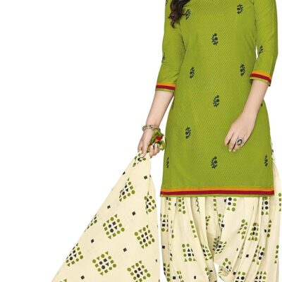 Miraan Women's Cotton Printed Readymade Salwar Suit