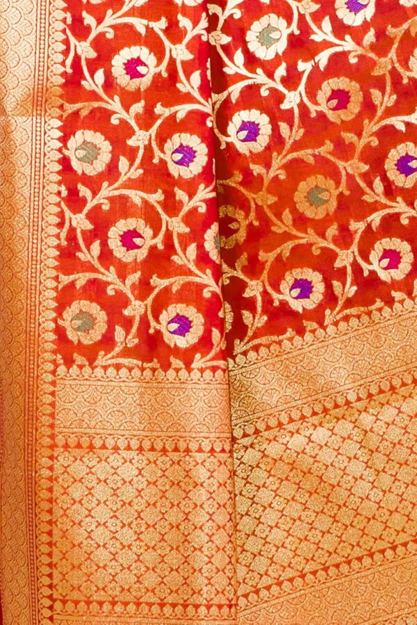 Chandrakala Banarasi Dupatta for Women,Shawl Scarf Wrap Chunni (DP-276) - Image 3