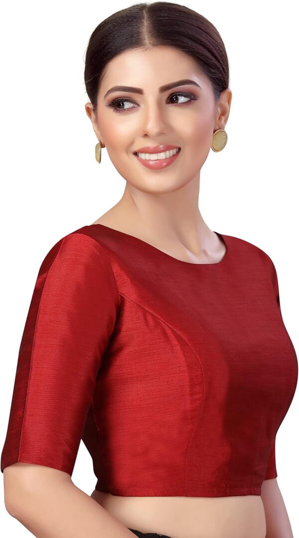 Readymade Designer Party Wear Indian Style Blouse Top Saree Blouse for Women - Image 3