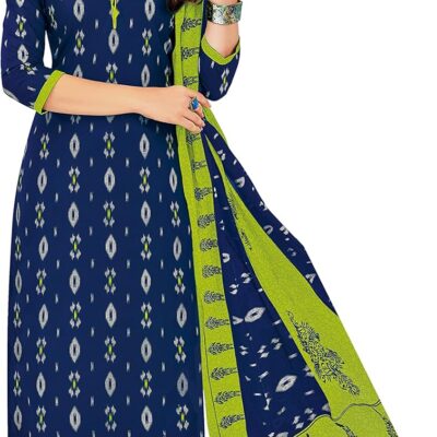 Miraan Women's Cotton Printed Readymade Salwar Suit