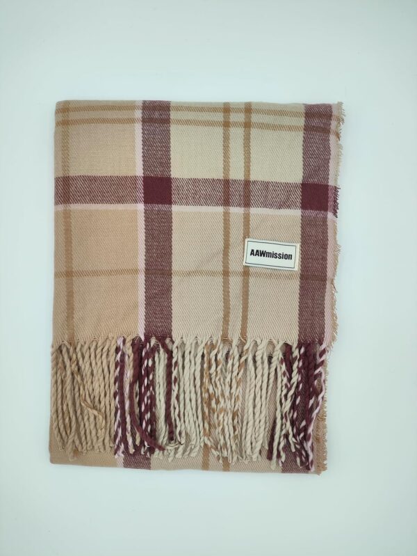 Women's Warm Fashion Scarf Pashmina Shawls and Wraps for Evening Dress Long Scarves Wedding Christmas Gift For Women - Image 5
