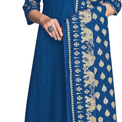 Indian Kurti for Womens With Pant Dupatta | Rayon Foil Printed Dress Kurtis Kurta For Women Tops