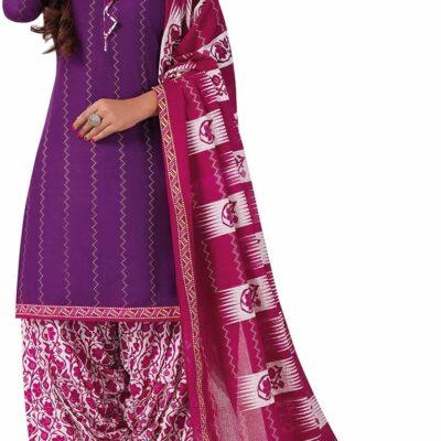 Miraan Cotton Printed Readymade Salwar Suit For Women (BANDCOLOR8033)
