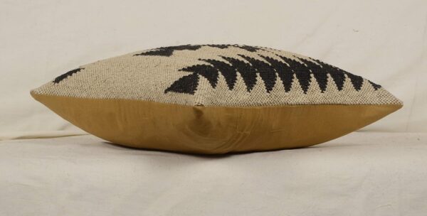 2 Set of Kilim Cushion Cover Jute Ethnic Pillow Boho Hand Woven Shams Hippie Indian Throw Art - Image 5