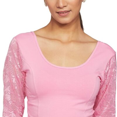 Women's Cotton Lycra Readymade Saree Blouse