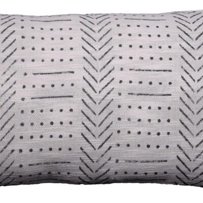 Trade Star Authentic Lumbar Throw Pillow Cover Handloom Large Cushioncase Decorative Ivory Bed Pillow Cover Luxurious Home Decor Cushion Cover (Ivory (Snow), 14 X 22 Inch)