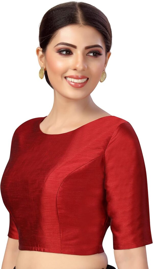 Readymade Designer Party Wear Indian Style Blouse Top Saree Blouse for Women - Image 2