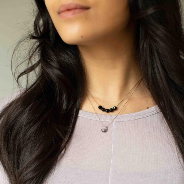 SoulKu Handcrafted Necklace, Empowerment Jewelry With Healing Crystal, Inspirational Jewelry For Women, Mom & Sister Gifts, 2" Extender With Lobster Clasp, 16" Nylon Cord (Change, Botswanna Agate) - Image 7