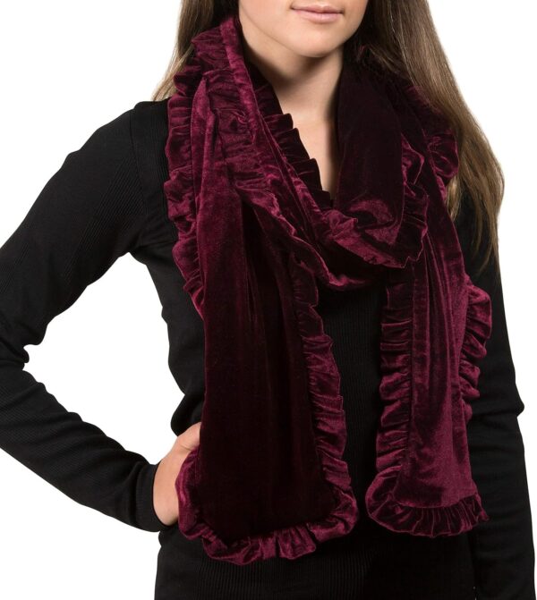 Pavilion Gift Company womens Ruffled Scarf
