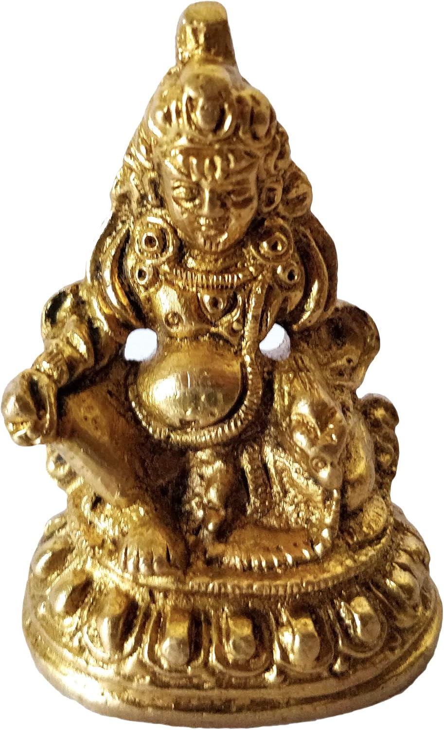 GURU JEE Brass Idol for Puja Room Decoration Shree Dhan Kuber Murti Spiritual Gifts - Image 5