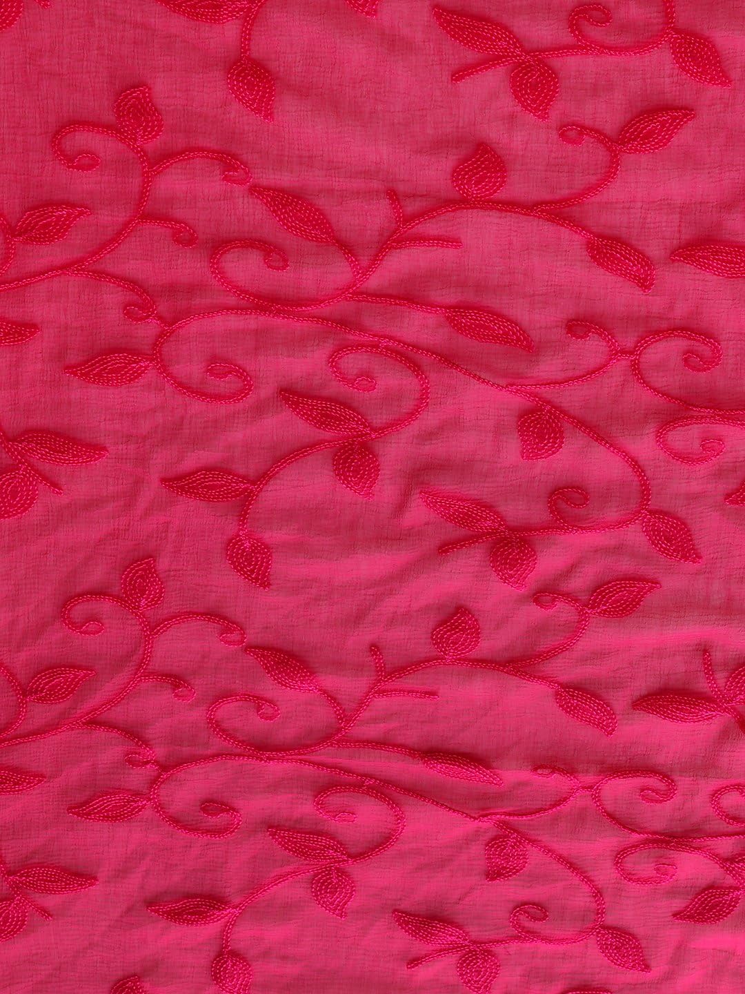 DUPATTA BAZAAR Woman's Embroidered Soft Chiffon Chunni,Dupatta, Stole - Image 4