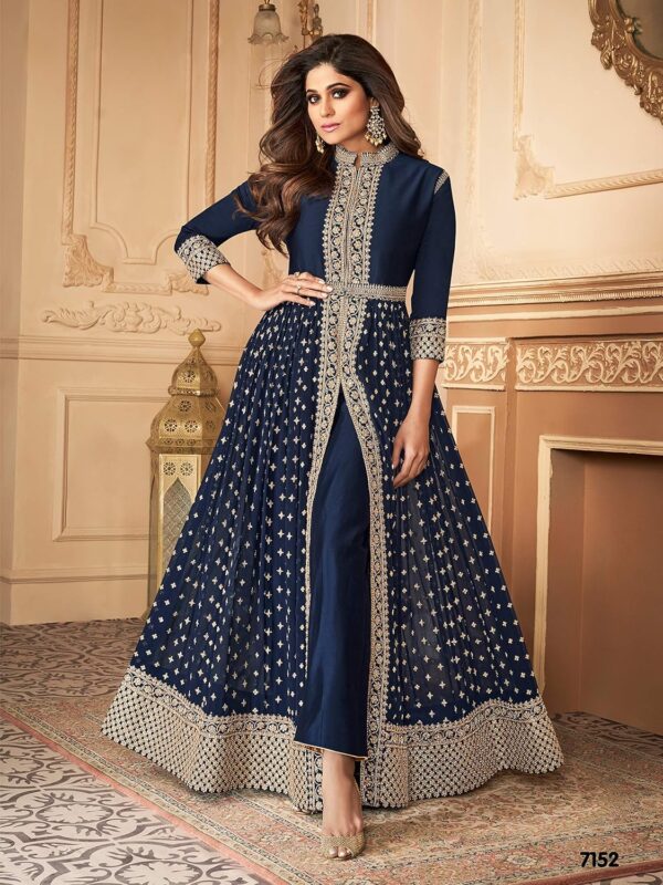 Alamara Fashion Ready to Wear Indian Pakistani Party Wear Wedding Wear Abhay Style Anarkali Suit for Women - Image 2