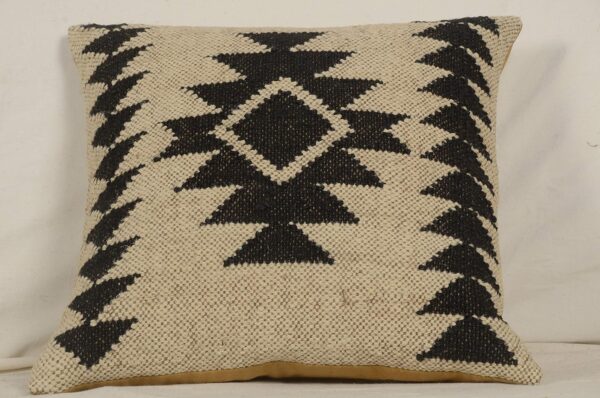 2 Set of Kilim Cushion Cover Jute Ethnic Pillow Boho Hand Woven Shams Hippie Indian Throw Art - Image 9