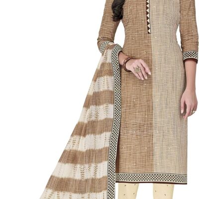 Miraan Women's Cotton Printed Readymade Salwar Suit