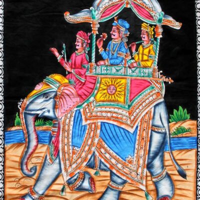 Traditional Rajasthani Wall Hanging Tapestry India