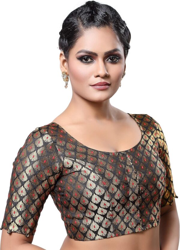 Women's Stitched Readymade Saree Blouse - Image 3